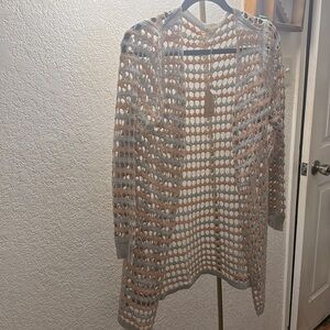 NWT Listicle crochet cardigan